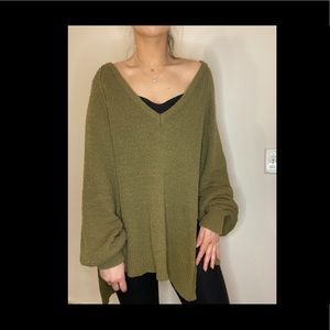 Asymmetrical OverSized Free People Sweater